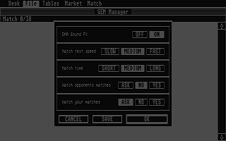 GEM Manager 1995 / 96 atari screenshot